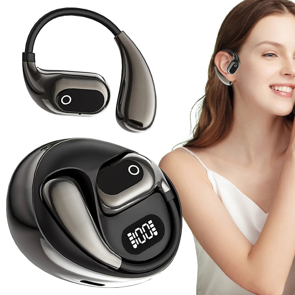 Real-Time 140 Languages Translator Headphone Wireless BT5.3 Translation Earphone Simultaneous Interpretation AI Voice Translator