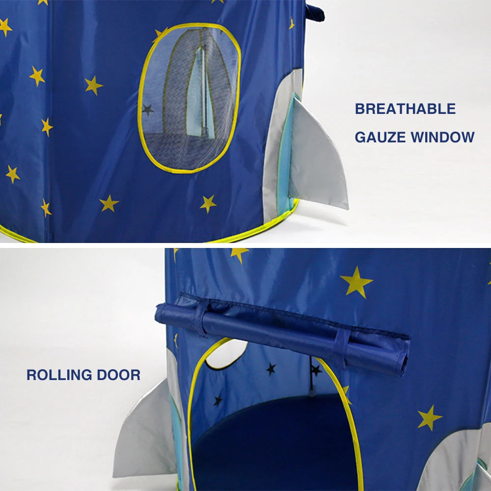 Kids Play Tent for Boys Play Tent House with Carrying Case for Kids Toddlers Indoor Outdoor Children Playhouse