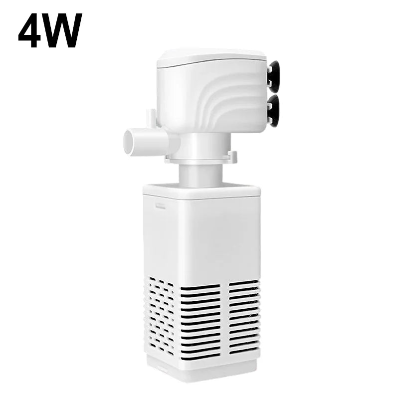 Fish Tank Filter 3 in 1 Aquarium Filter Pump Circulation System Water Purification Oxygen Generator Wave Maker Water Pump 220V