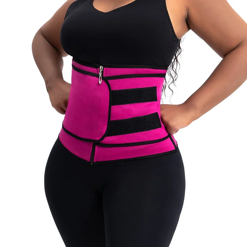 Waist Trainer for Women Sports Girdles Corset Slimming Body Shaper Sweating Belly Trimmer Belts Fitness Gym Weight Loss Cincher