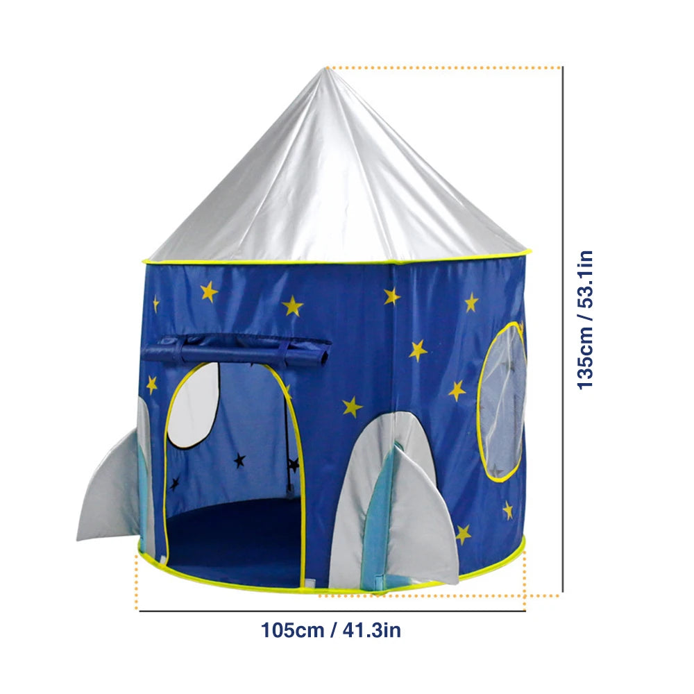 Kids Play Tent for Boys Play Tent House with Carrying Case for Kids Toddlers Indoor Outdoor Children Playhouse