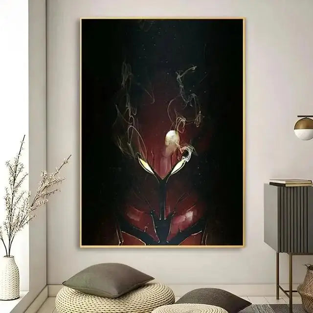 Solo Leveling Anime Canvas Wall Art  HD Kawaii Cat  Cars Poster for Game Room Decor Gifts and Wall Murals