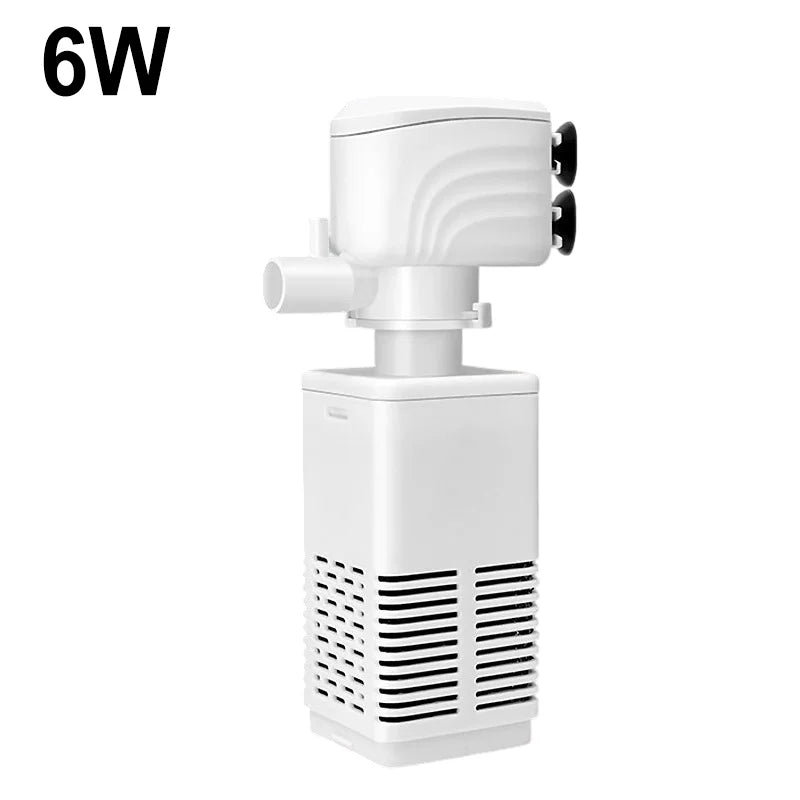 Fish Tank Filter 3 in 1 Aquarium Filter Pump Circulation System Water Purification Oxygen Generator Wave Maker Water Pump 220V