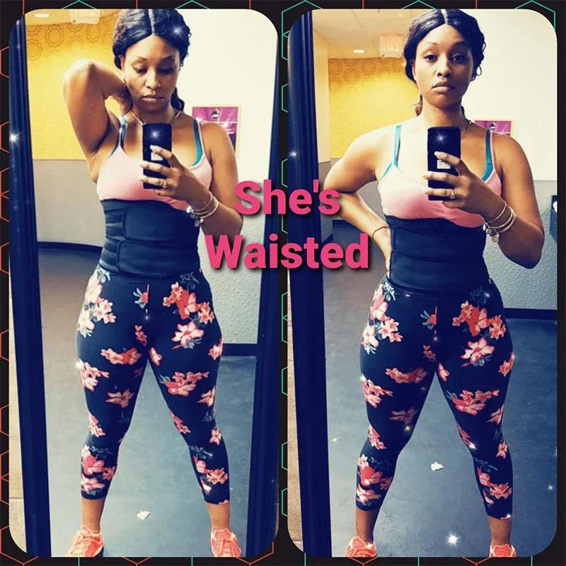 Waist Trainer for Women Sports Girdles Corset Slimming Body Shaper Sweating Belly Trimmer Belts Fitness Gym Weight Loss Cincher