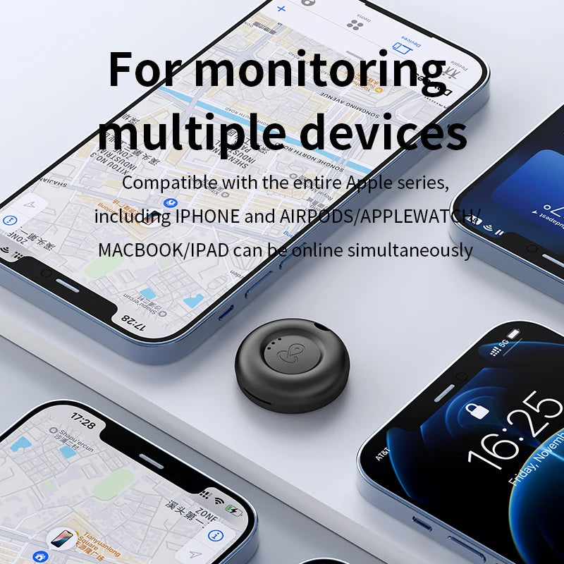 IOS GPS Tracker Smart Tags Bluetooth Search Tracking Locator airtag Find My App Anti Lost Alarm Reminder Finder Car Key Pet Kids