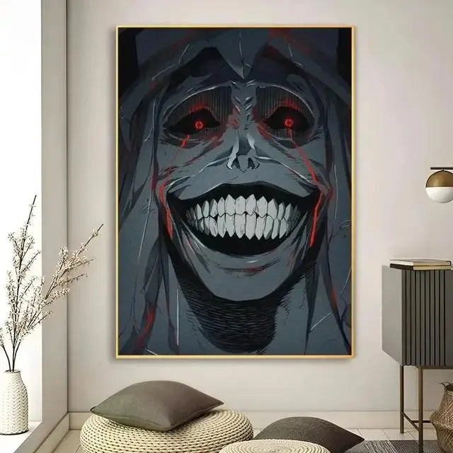 Solo Leveling Anime Canvas Wall Art  HD Kawaii Cat  Cars Poster for Game Room Decor Gifts and Wall Murals