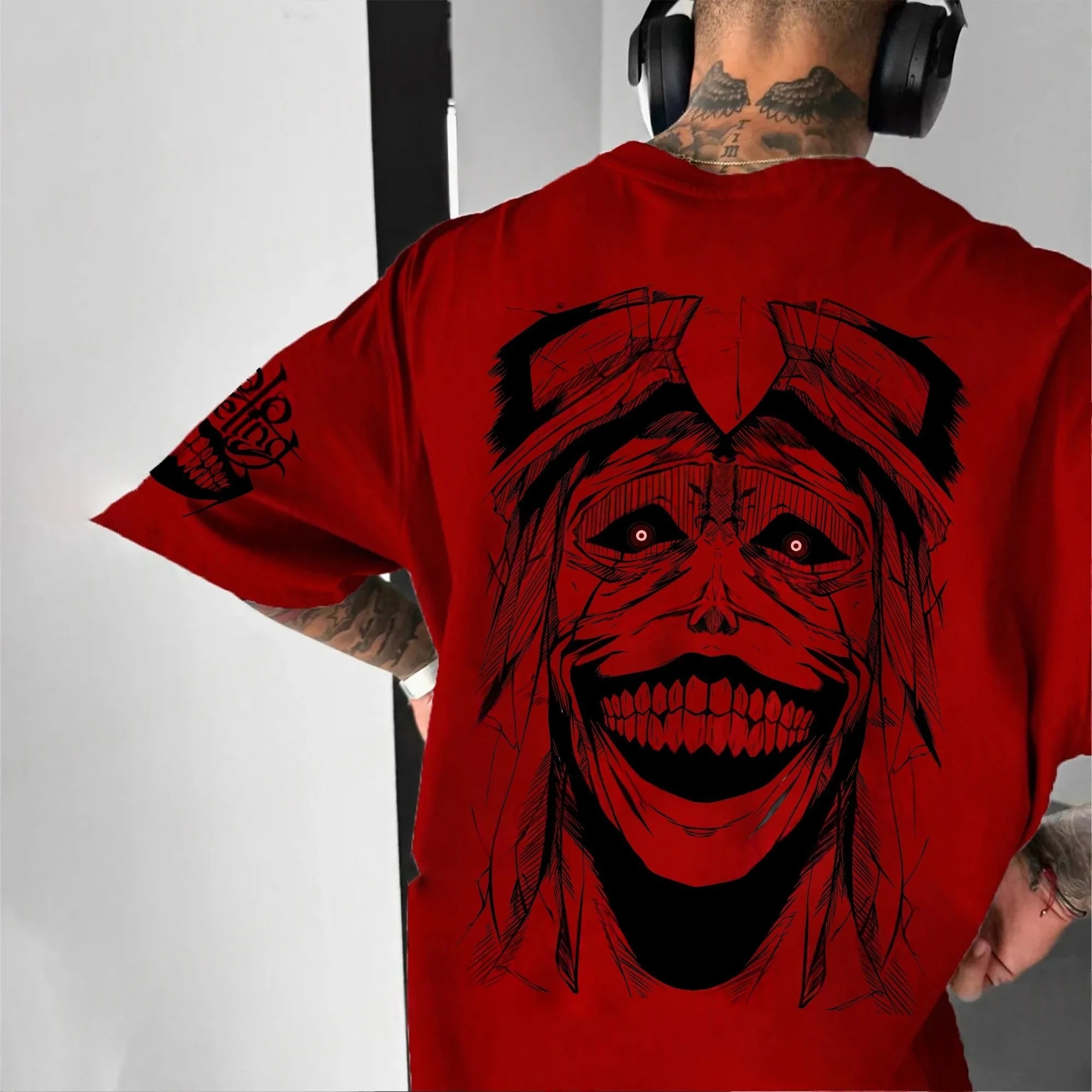 Solo Leveling Licensed Anime Tee 2025 - Official Manga Graphic Cotton Shirt, Y2K Loose Fit for Cosplay & Daily Wear