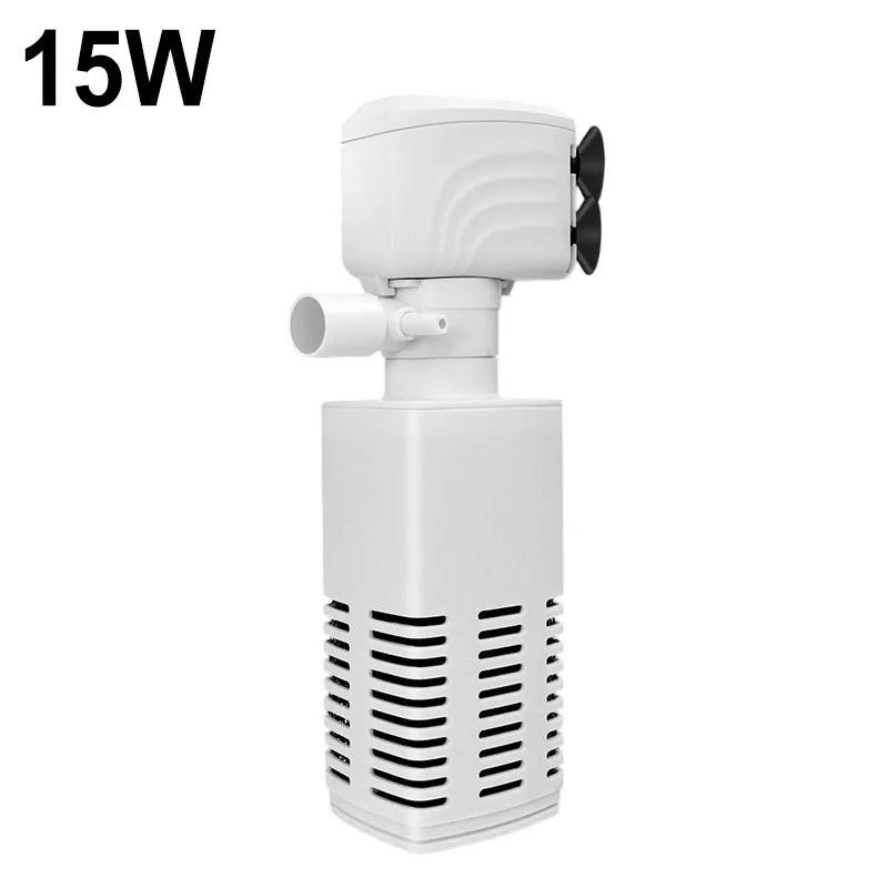 Fish Tank Filter 3 in 1 Aquarium Filter Pump Circulation System Water Purification Oxygen Generator Wave Maker Water Pump 220V