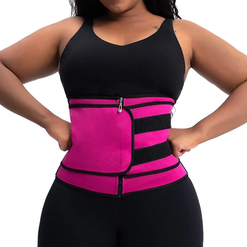 Waist Trainer for Women Sports Girdles Corset Slimming Body Shaper Sweating Belly Trimmer Belts Fitness Gym Weight Loss Cincher